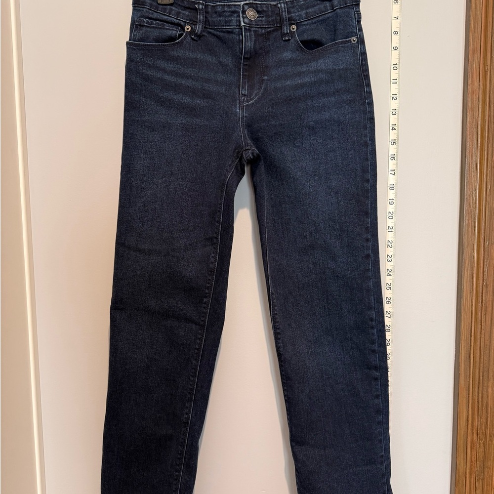 Hudson Jeans mid-Rise Women's Dark Indigo Straight Leg Jeans
